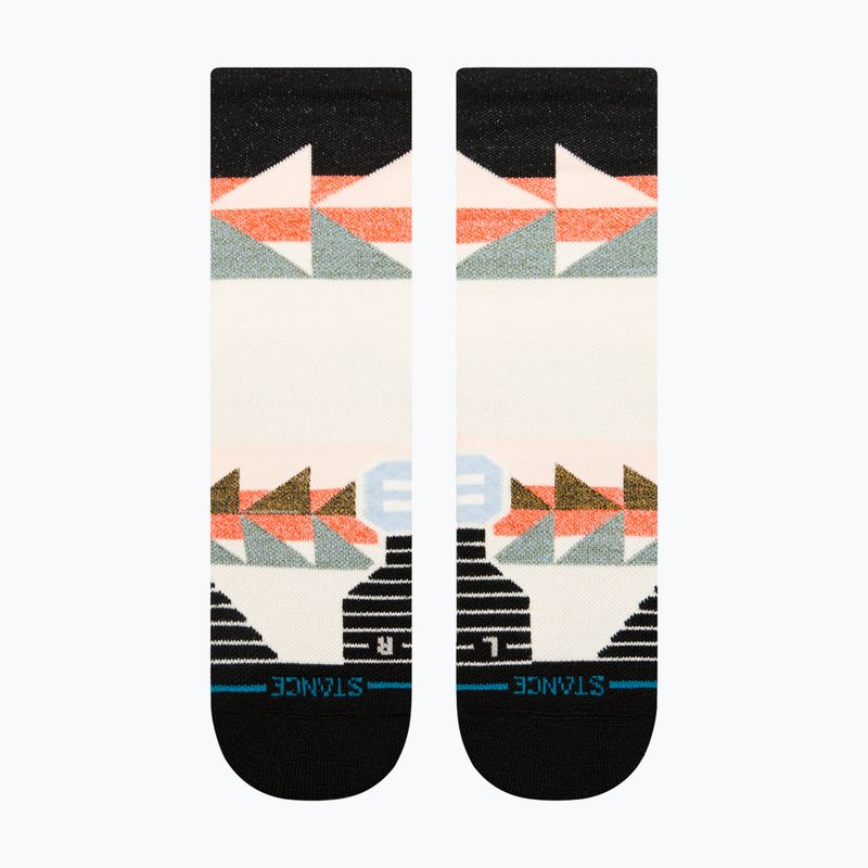 Stance Tri Wool Mid Crew Laufsocken schwarz 2