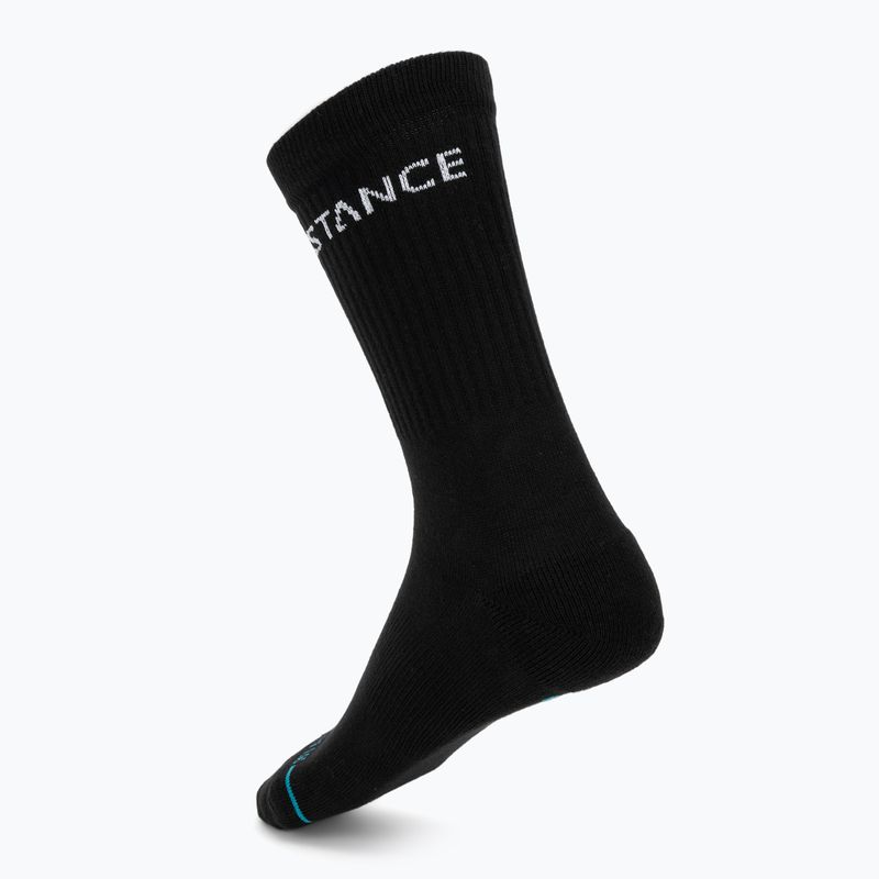 Stance Origin Crew Socken 6 Paar schwarz 2
