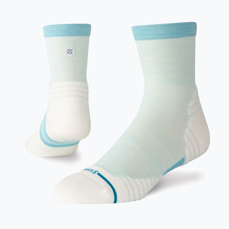 Stance Tabulus Light Wool Quarter Socken eisblau