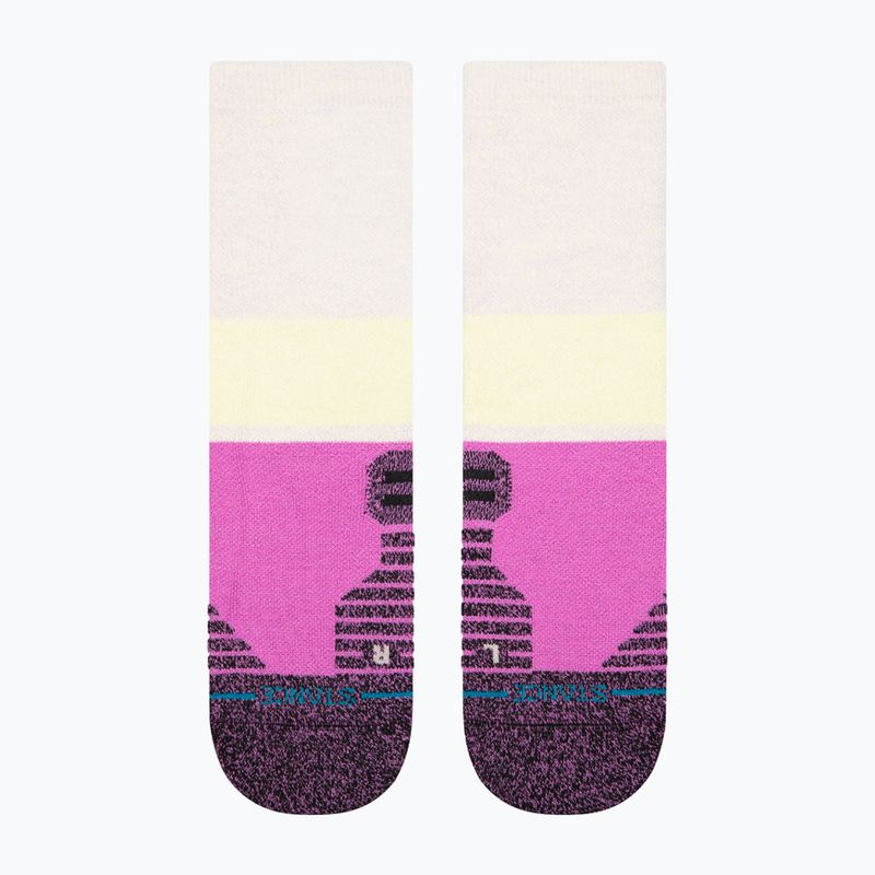 Stance Turnpike Loop Wanderung Crew Orchidee Socken 3
