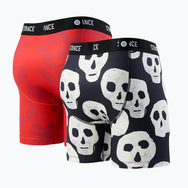 Stance Lino Brief Boxershorts für Männer 2 Paar multicolour 2