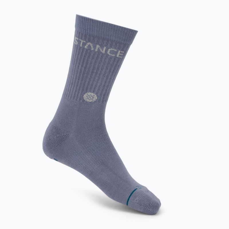 Stance Origin Crew Socken 3 Paare Indigo 2