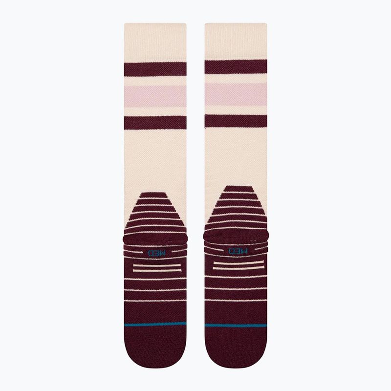 Damen Skisocken Stance Boyd Mid Wool Snow oat/meal 4