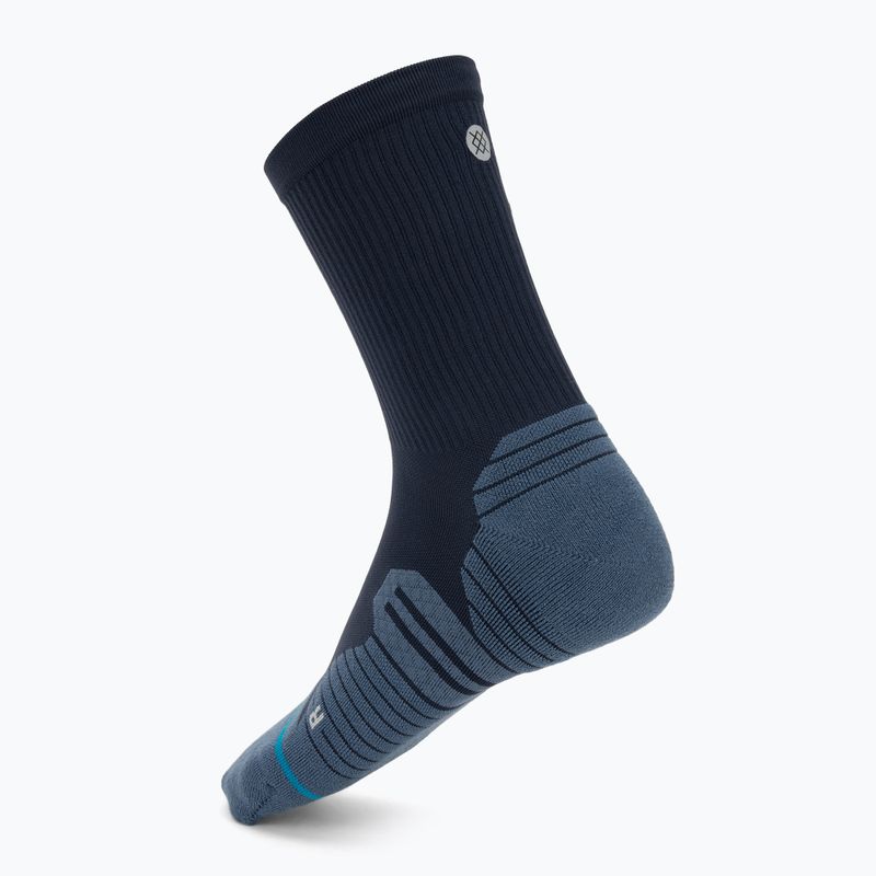 Socken Stance Peaks Robbed Light Crew navy 2