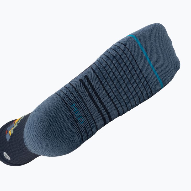 Socken Stance Peaks Robbed Light Crew navy 3