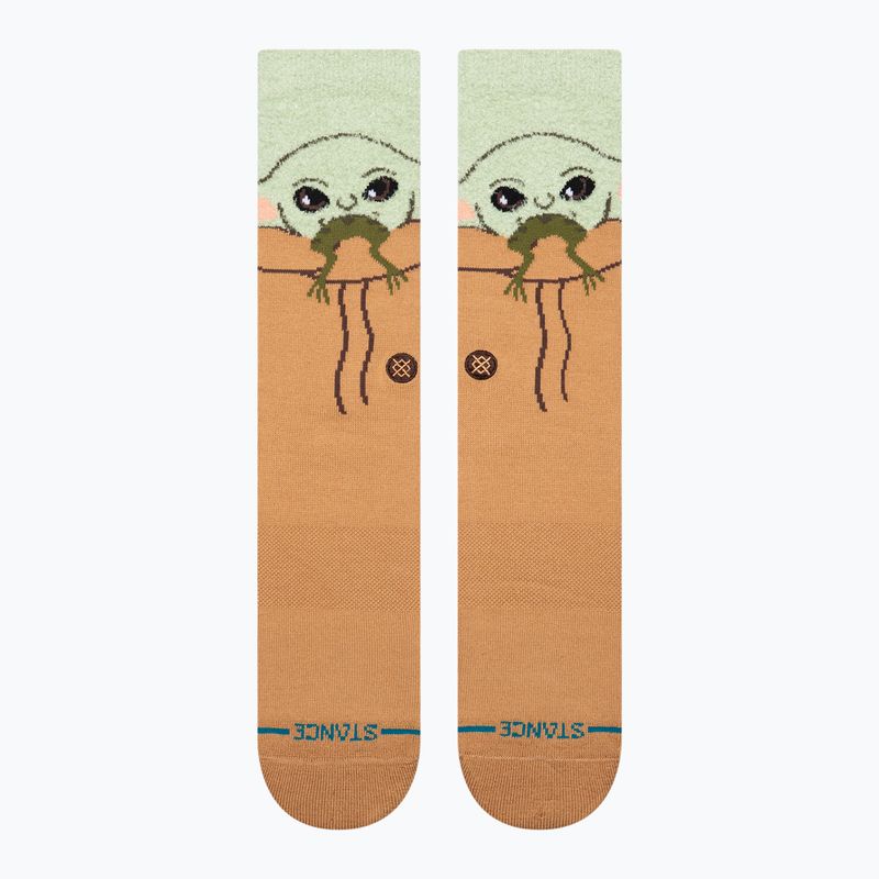Socken Stance Grogu Hungry Crew green 2