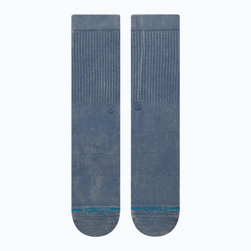 Socken Stance Icon Dyed Crew sea/blue 2