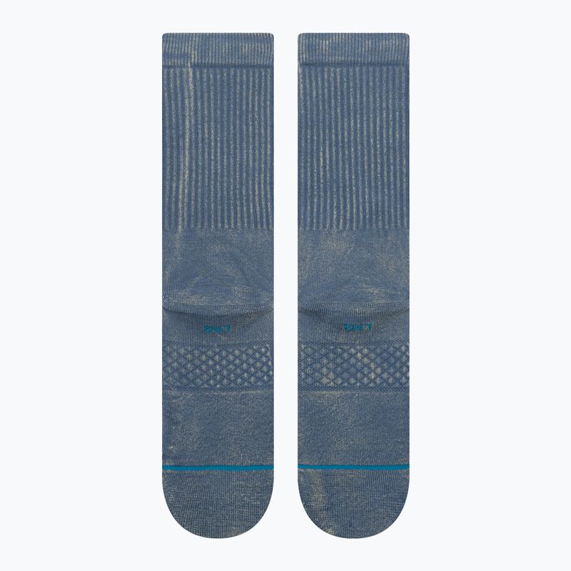 Socken Stance Icon Dyed Crew sea/blue 3