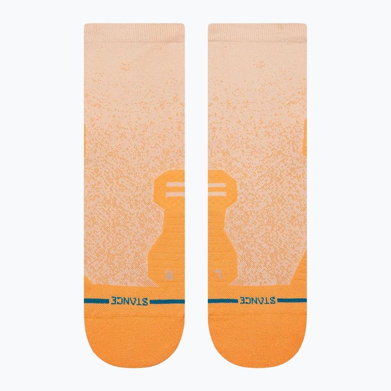 Socken Stance Powder Split Light Quarter mango 2