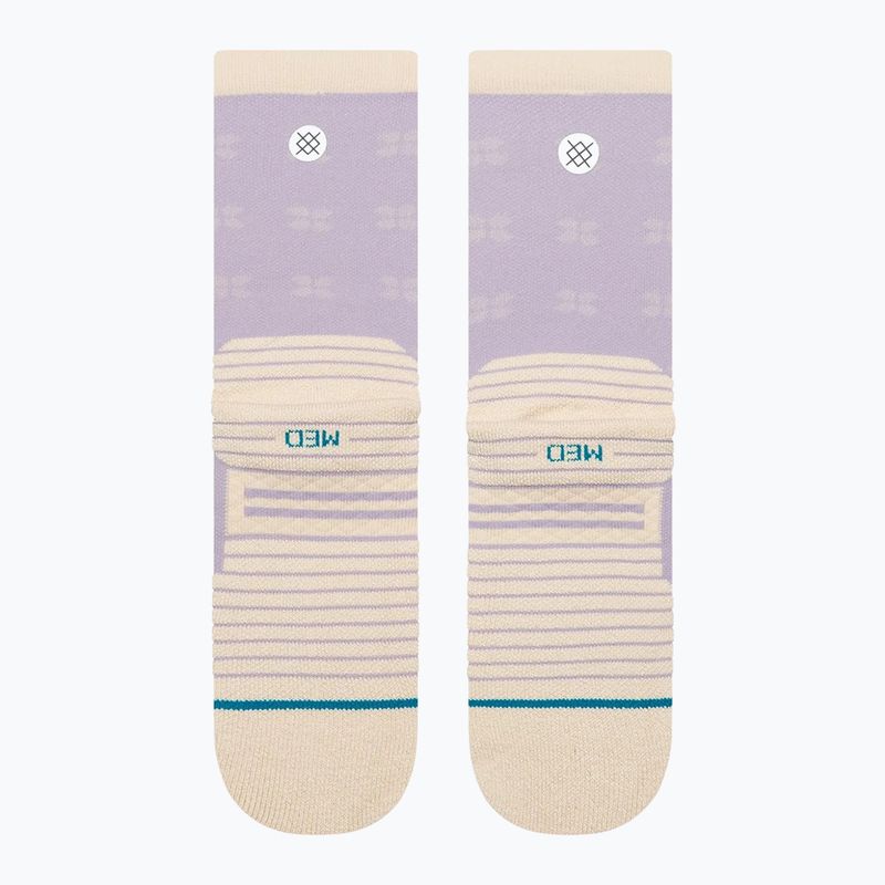 Socken Stance Latta Mid Crew lilac 4