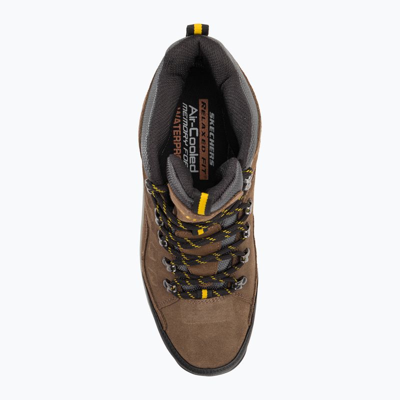 SKECHERS Relment Pelmo khaki Herren-Trekkingschuhe 6