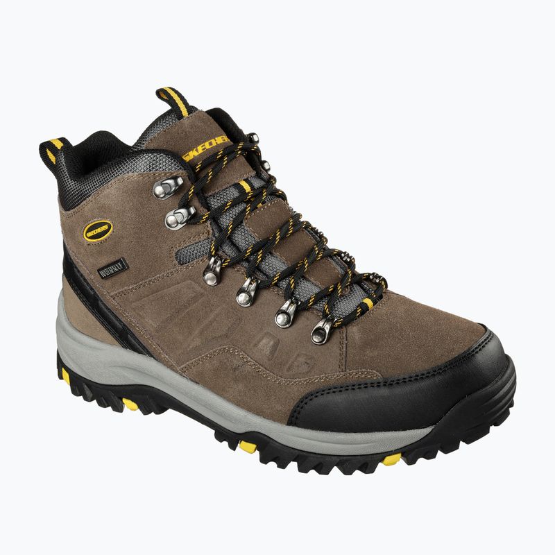 SKECHERS Relment Pelmo khaki Herren-Trekkingschuhe 7