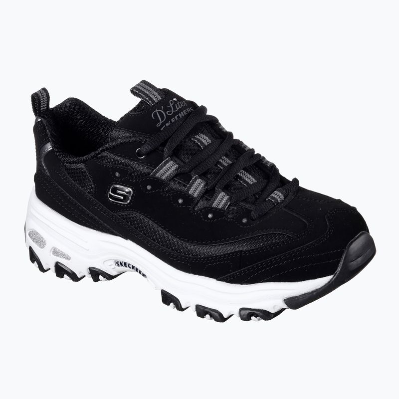 Schuhe Damen SKECHERS D'Lites Biggest Fan black/white 8