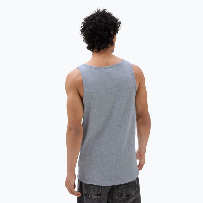 Herren Tank Top Vans Mn Vans Classic Tank sportlich heather/schwarz 2