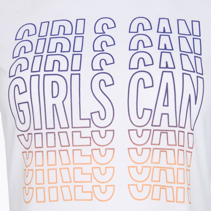 Brooks International Women's Day Laufshirt weiß/lila/orange 4