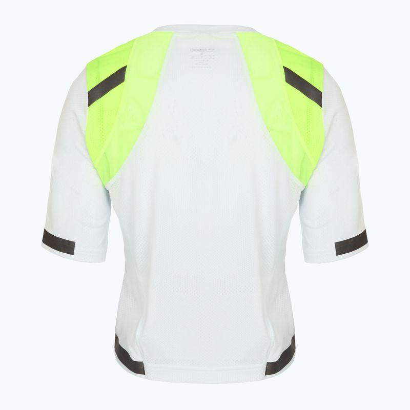 Brooks Carbonite Damen Laufshirt eisgrau/Nightlife Jacquard 2