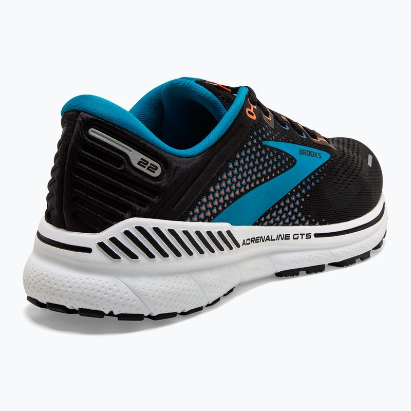 Laufschuhe Herren Brooks Adrenaline GTS 22 schwarz-blau 113661D34 13