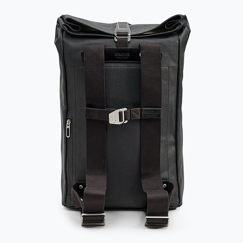 City Rucksack Brooks England Pickwick Cotton Canvas 26 l total black 3
