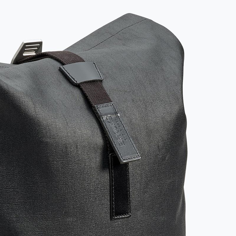 City Rucksack Brooks England Pickwick Cotton Canvas 26 l total black 8