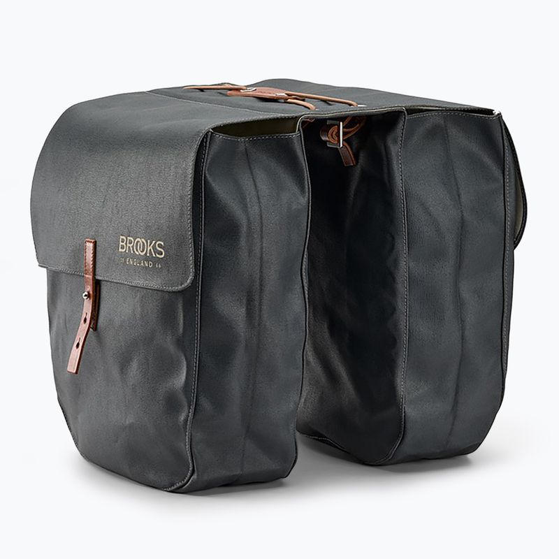 Fahrradtasche Brooks England Brick Lane Panniers 30 l grey/honey