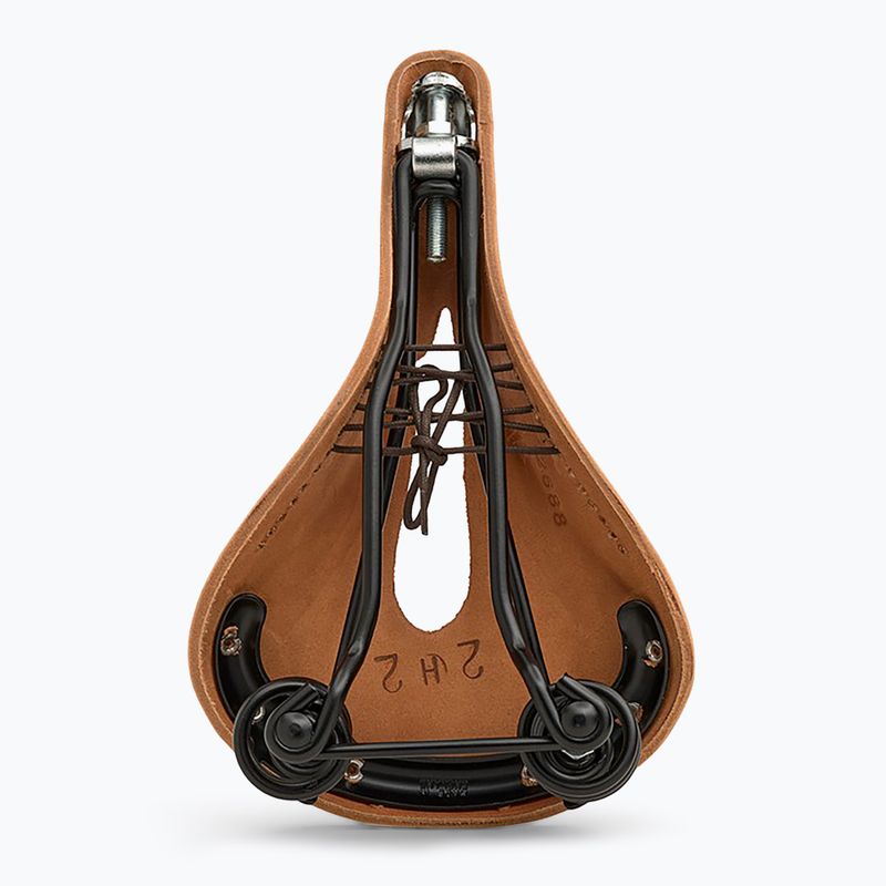 Fahrradsattel Brooks England Flyer Carved honey 2