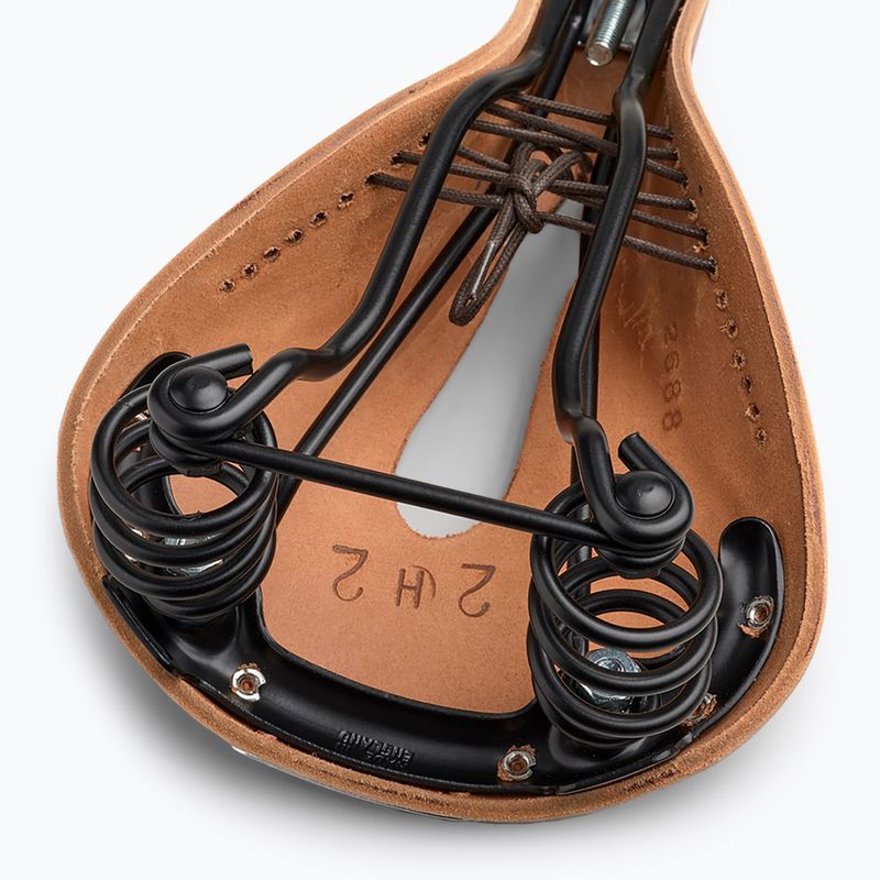 Fahrradsattel Brooks England Flyer Carved honey 7