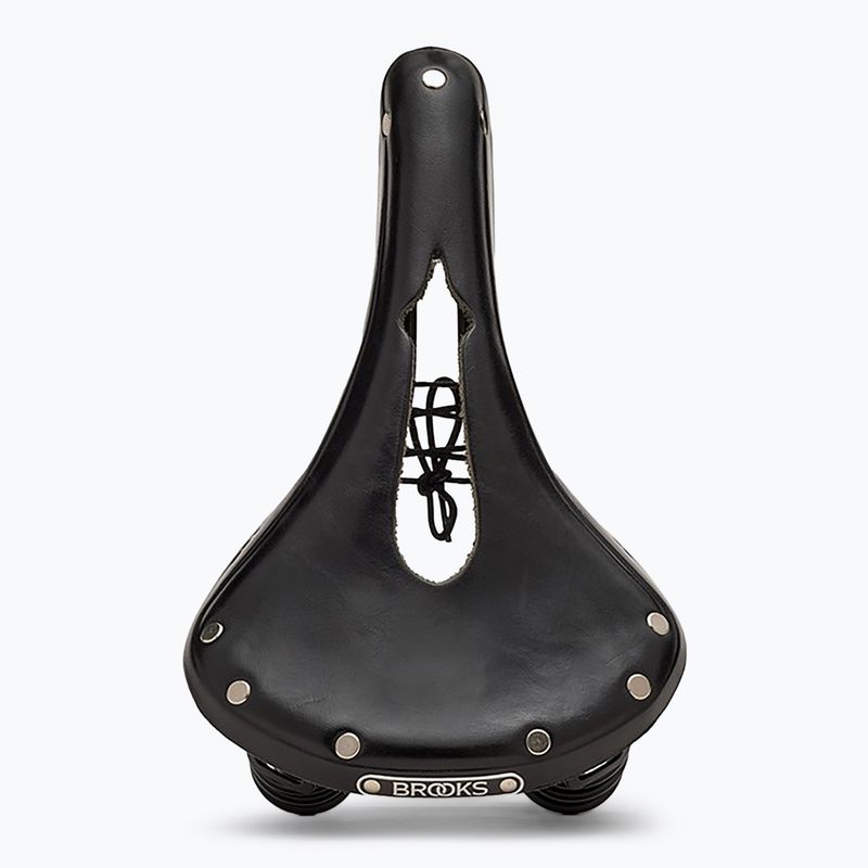 Fahrradsattel Brooks England Flyer Carved black