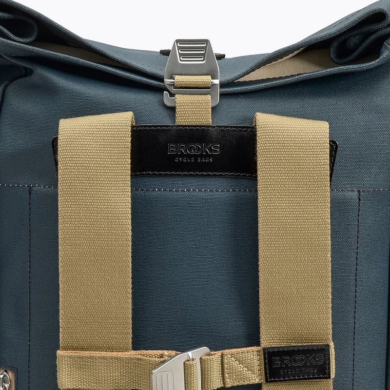 City Rucksack Brooks England Pickwick Cotton Canvas 26 l dark blue/black 10