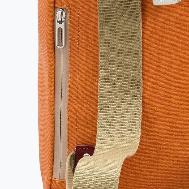 City Rucksack Brooks England Pickwick Cotton Canvas 26 l goose beak/marron 9