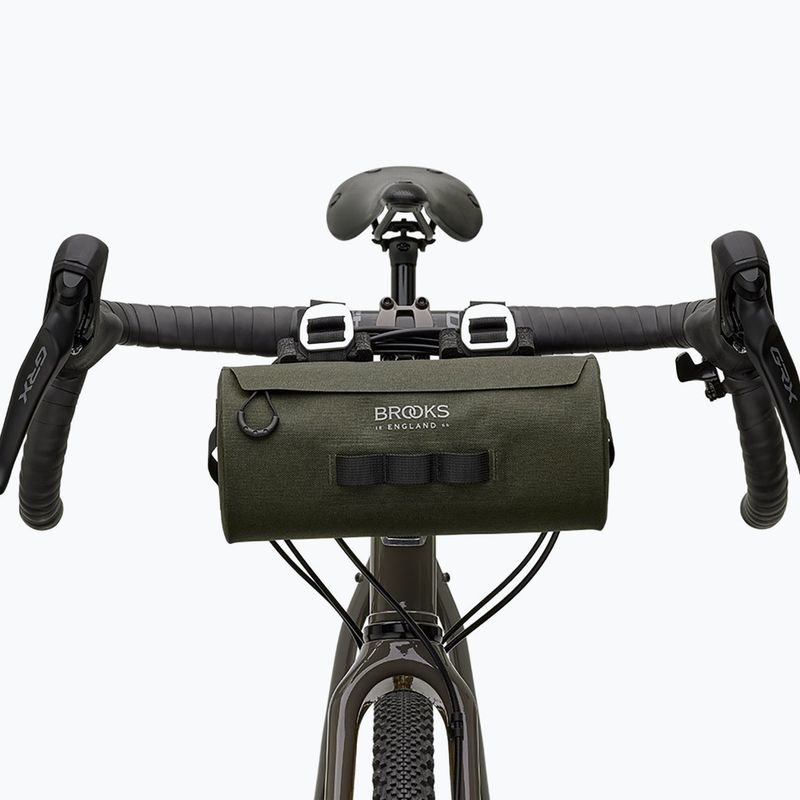 Fahrrad Lenkertasche Brooks England Scape Pouch 3 l mud green 6