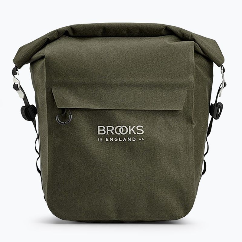 Fahrradtasche Brooks England Scape Pannier Small 10-13 l mud green 2