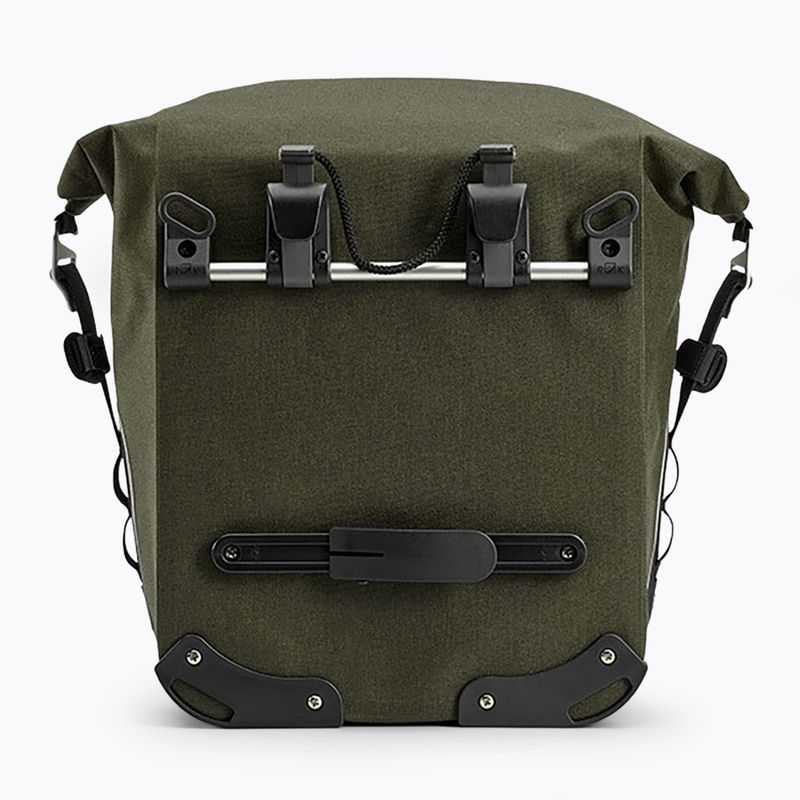 Fahrradtasche Brooks England Scape Pannier Small 10-13 l mud green 3