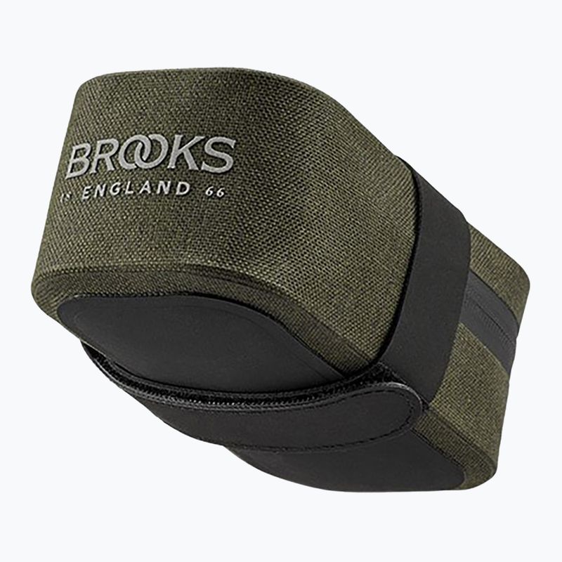 Fahrradtasche unter den Sattel Brooks England Scape Pocket Bag 0,7 l  mud green 3