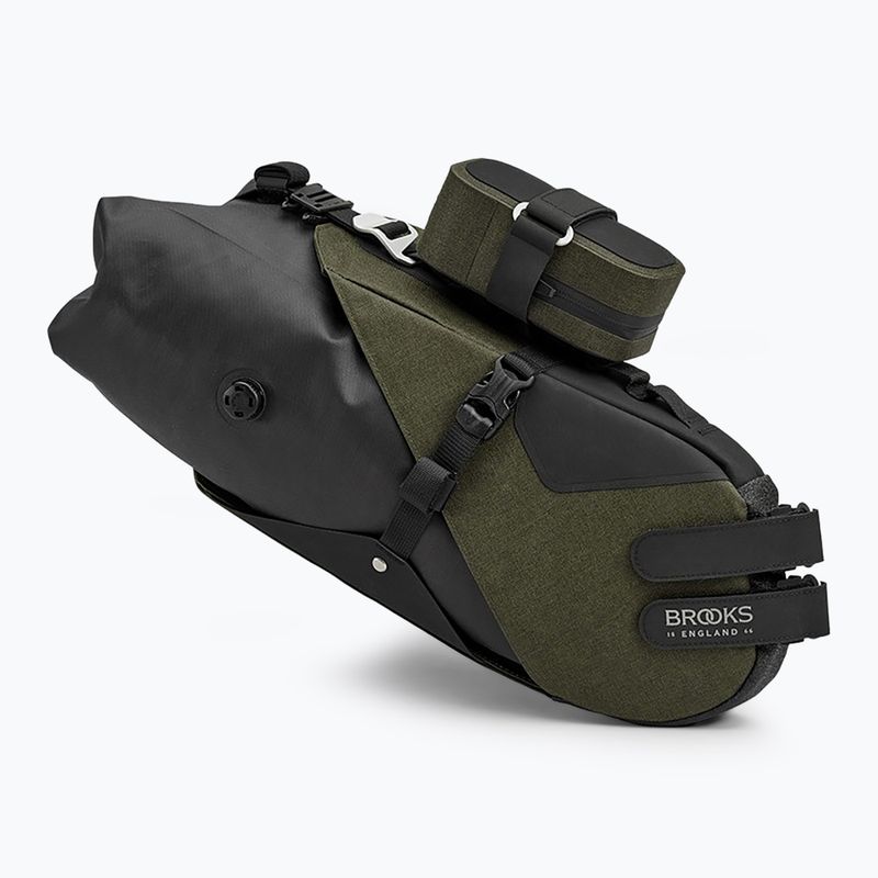 Fahrradtasche unter den Sattel Brooks England Scape Seat Bag 8 l mud green 6