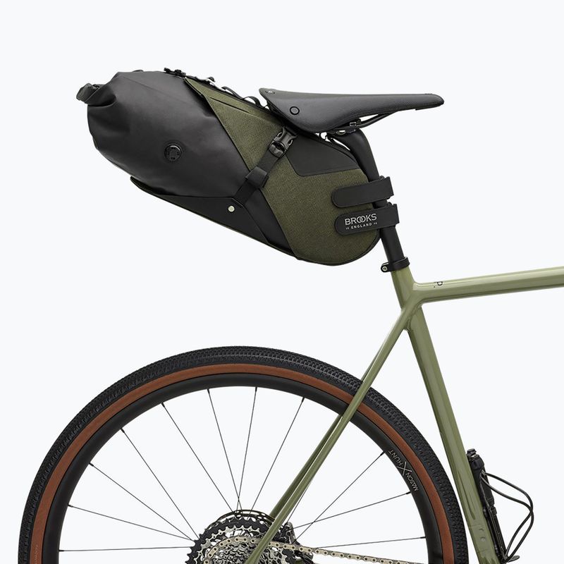Fahrradtasche unter den Sattel Brooks England Scape Seat Bag 8 l mud green 8