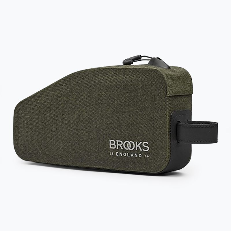 Fahrradtasche für den Rahmen Brooks England Scape Top Tube 0,9 l mud green 2