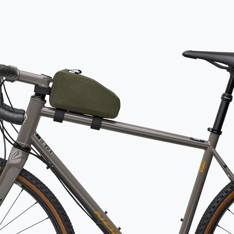 Fahrradtasche für den Rahmen Brooks England Scape Top Tube 0,9 l mud green 5