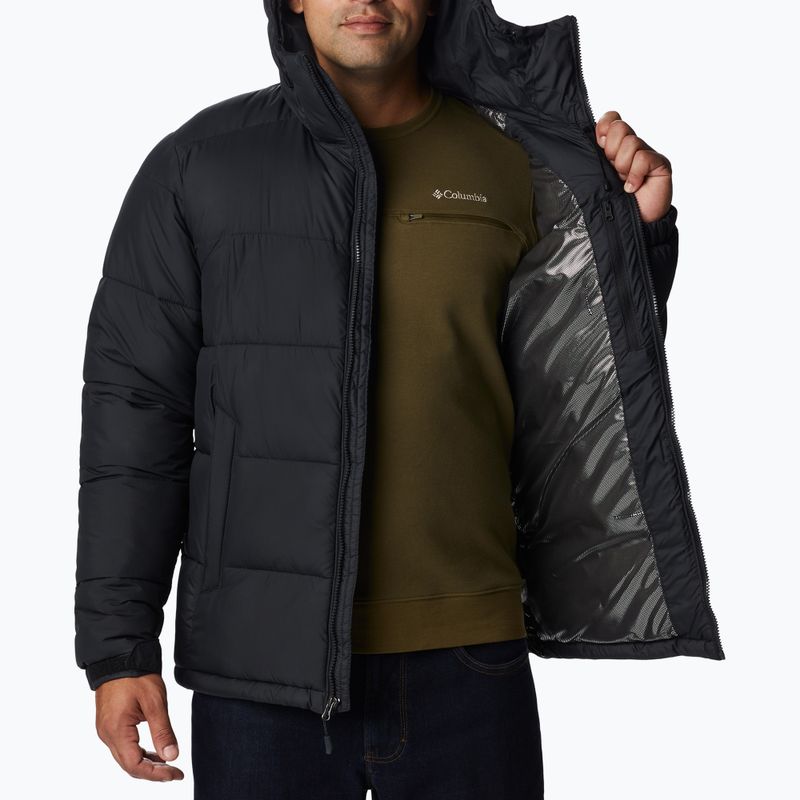 Columbia Pike Lake Hooded Herren Daunenjacke schwarz 1738032 4