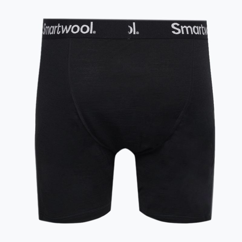 Smartwool Merino Boxershorts für Männer Boxed Thermo-Boxershorts schwarz 14011 2