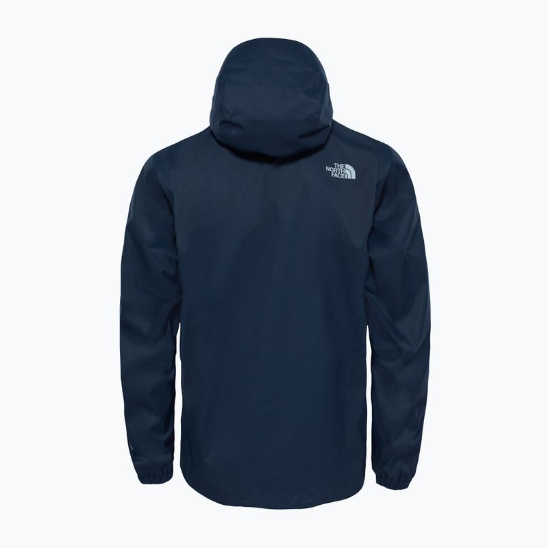 Herren-Membran-Regenjacke The North Face Quest navy blau NF00A8AZH2G1 2