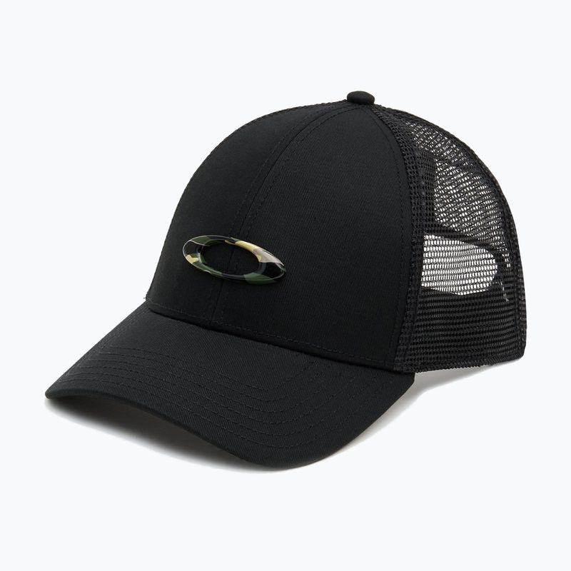 Herren Oakley Trucker Ellipse Blackout Baseballkappe