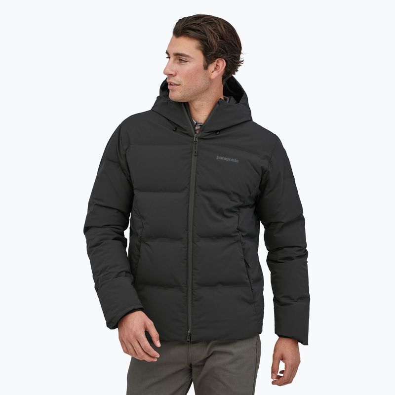 Herren Patagonia Jackson Glacier Daunenjacke schwarz