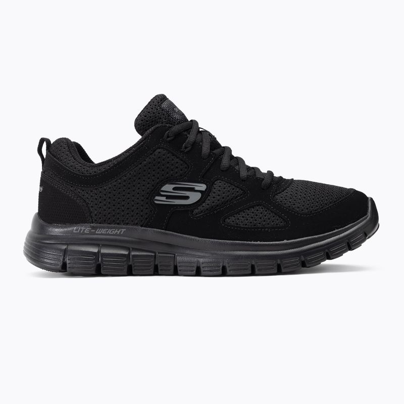 SKECHERS Burns Agoura schwarz Herrenschuhe 2