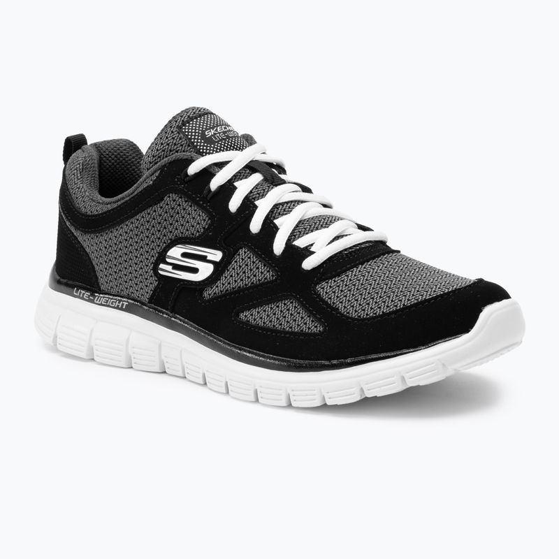 SKECHERS Burns Agoura schwarz/weiss Herrenschuhe