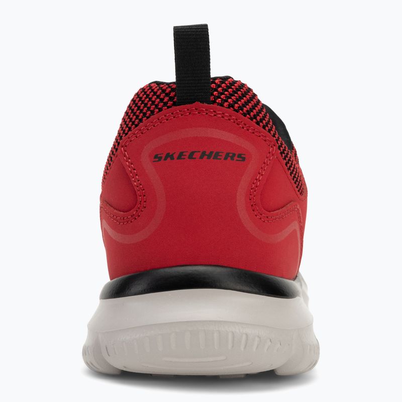 SKECHERS Track Bucolo rot/schwarz Herren Trainingsschuhe 6