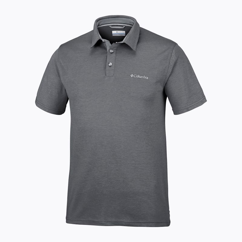 Columbia Nelson Point Herren Poloshirt grau 1772721011 5