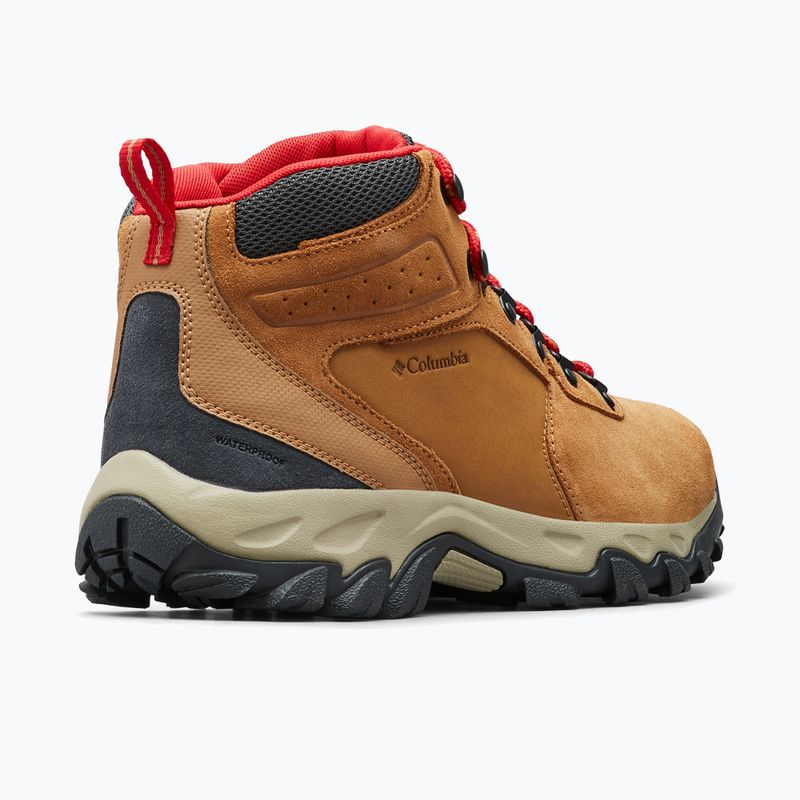 Columbia Newton Ridge Plus II Suede WP elk/bergrot Herren-Trekkingstiefel 12