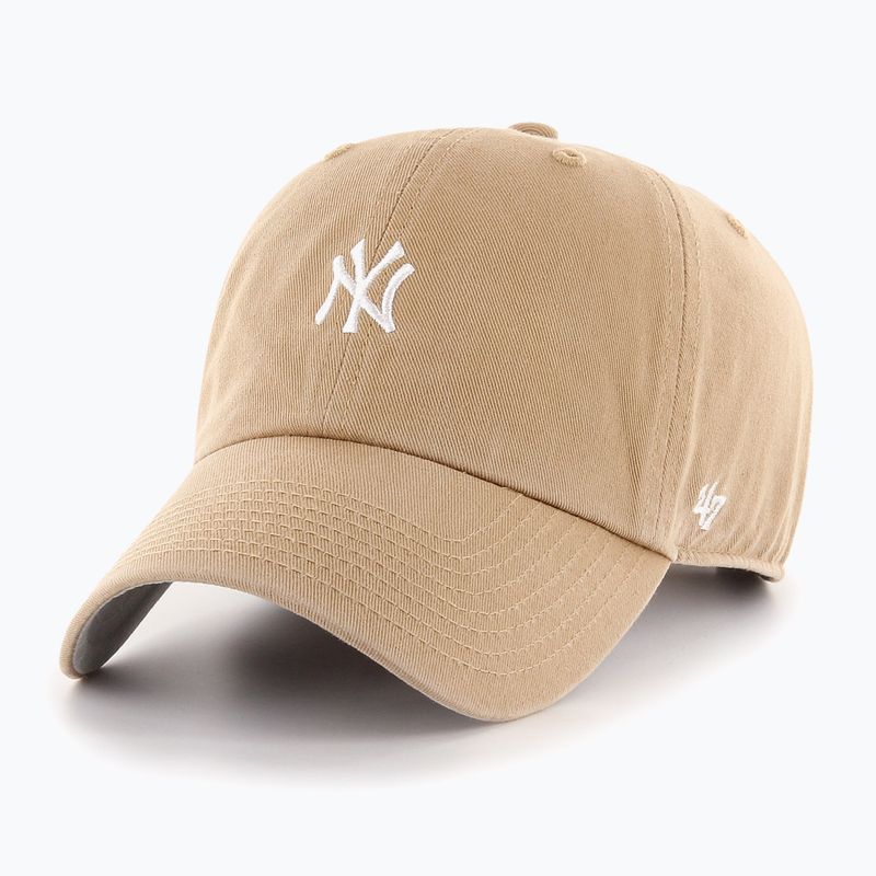 47 Marke MLB New York Yankees Base Runner Kappe CLEAN UP khaki