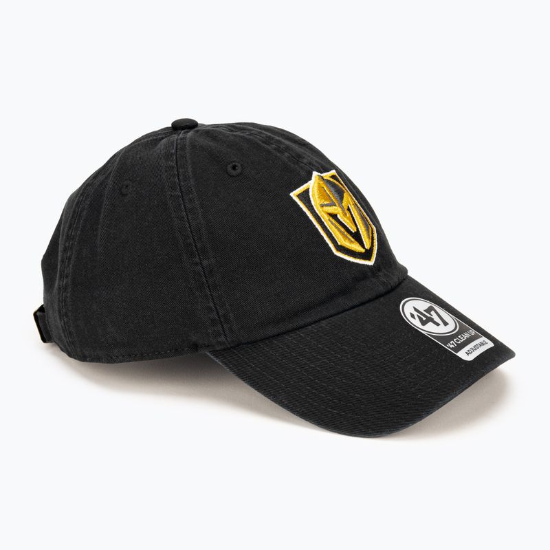 47 Marke NHL Vegas Golden Knights Baseballkappe CLEAN UP schwarz