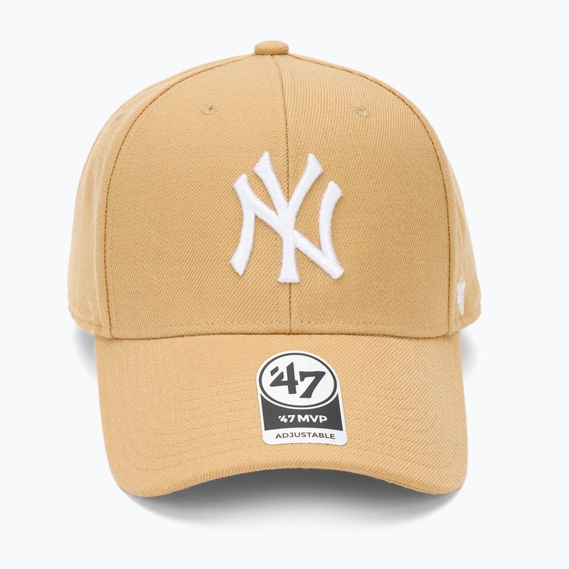 47 Marke MLB New York Yankees MVP Licht tan Baseballmütze 2